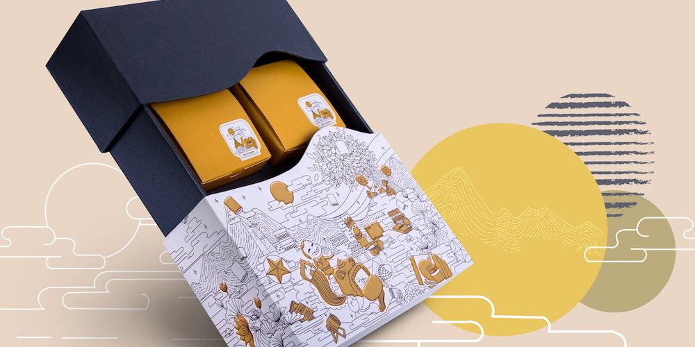 Unwrap Delightful Surprises with Starbucks Mooncake Packaging Box!